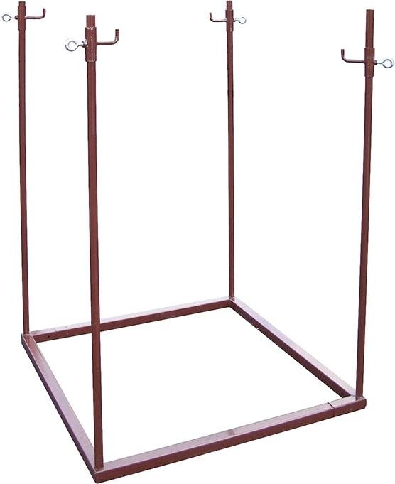 Gestell f. Big-Bag, lack.Halter höhenverstellbar Produktbild img1 L