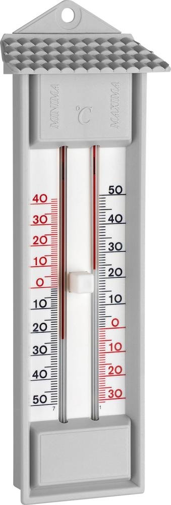 Thermometer Maxima-MinimaKunststoff, grau Produktbild img1 L