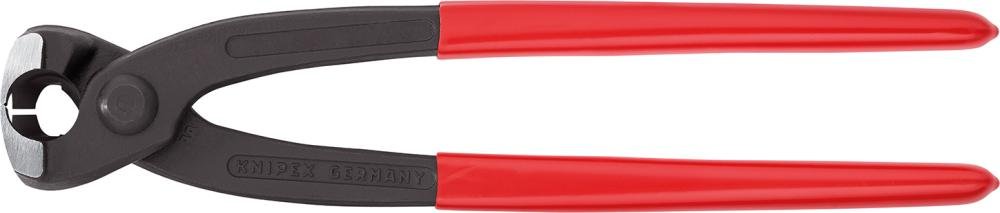 Schlauchklemmenzange für 1- und 2-Ohrklemmen mit seitlichen Pressnasen 220mm KNIPEX Produktbild img1 L
