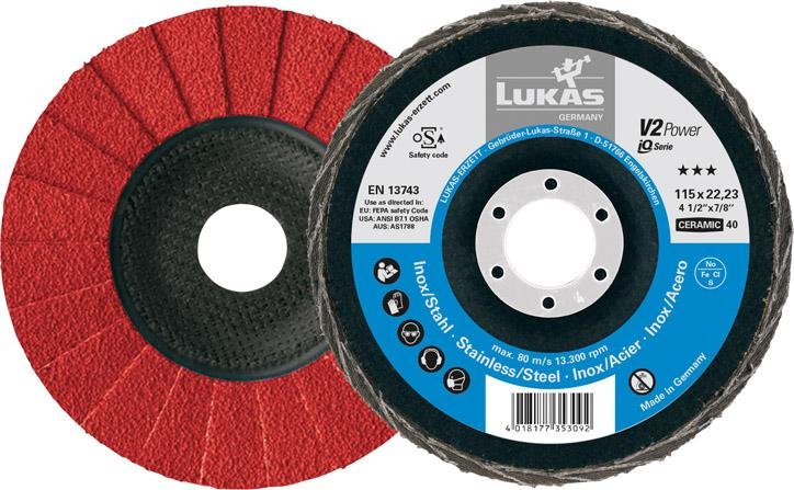 Fächerschleifscheibe V2 Power IQ-Serie Heavy Duty Produktbild img1 L
