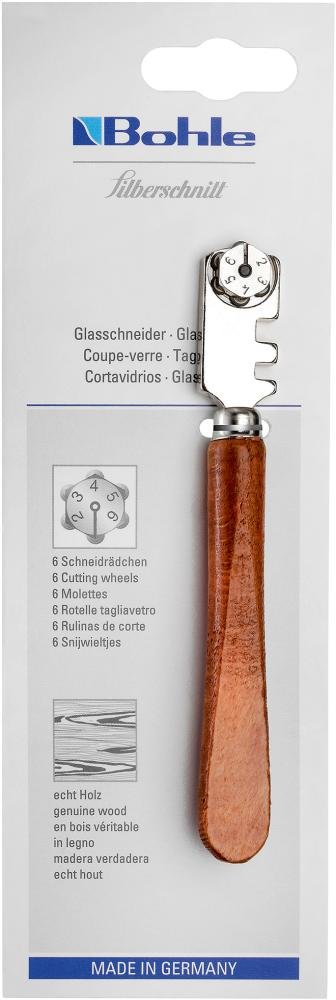 Glasschn.Silberschn. mit Holzheft SB BOHLE Produktbild img2 L