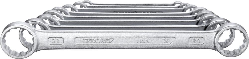 GEDORE Doppelringschlüssel-Satz DIN837B 6-32mm 12-teilig in Karton Produktbild img2 L