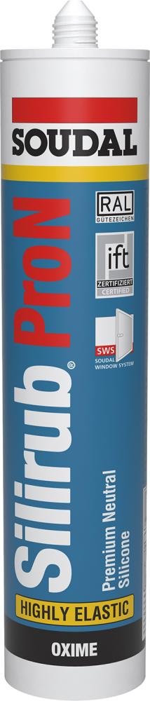 SILIRUB PRO N 300ml grau SOUDAL Produktbild img1 L
