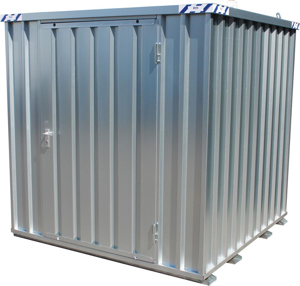 BOS Materialcontainer 2x2m 1-flügelige Tür Produktbild img1 L