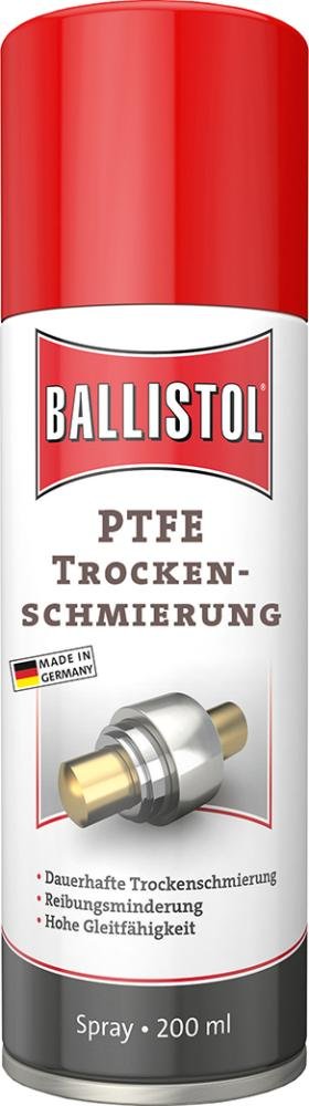 Ballistol PTFE-Spray Trockenschmierung 200ml Produktbild img1 L