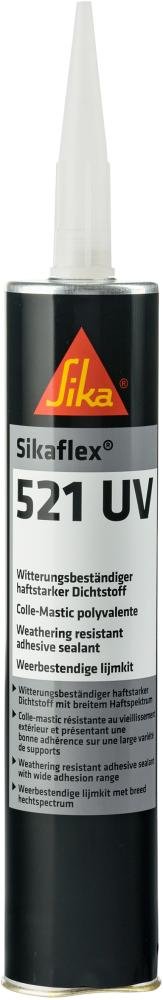Sikaflex-521 UV schwarz 300ml Kartusche Produktbild img1 L