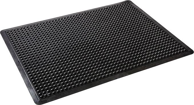 Anti-Ermüdungsmatte SBR/NR, schwarz, runde Stollen, 15mm, 1200x900mm Produktbild img1 L