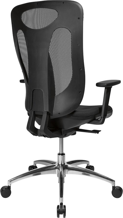 TOPSTAR Sitness Net Pro 100 Sitz B450xT460xH460- 560mm Gesamth 1070-1200mm Lehnenhöhe 650mm schw Produktbild img4 L