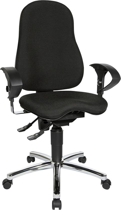 TOPSTAR Bürodrehstuhl Sitness 10 schwarz Produktbild img4 L