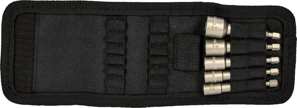 FORTIS Steckschlüssel-Bitsatz 1/4" Magnet 6-13mm 5-teilig Produktbild img1 L