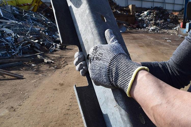 Schnittschutzhandschuh 6605 // NITRAS CUT5 Produktbild img2 L