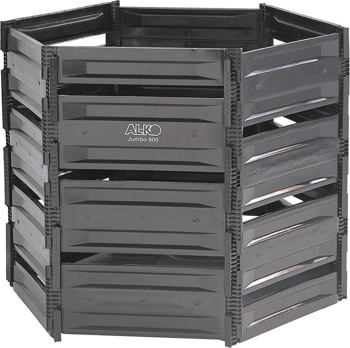 Komposter JUMBO 800800 l 1250x1100x1100 mmschwarz AL-KOBeschaffungsartik el Produktbild img1 L