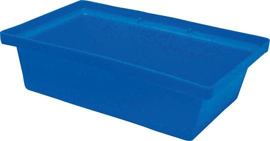 PE-Auffangwanne ohne Rost für Kleingebinde 59,5x39,5x17cm, 22 Liter Produktbild img1 L