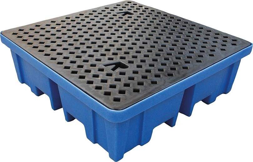 PE-Fasswanne 122x122x39,0cm 250 Liter Produktbild img2 L