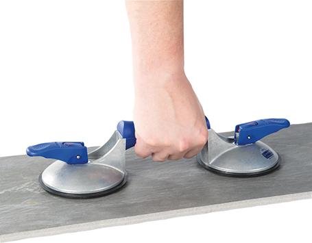 Saugheber mit Anzeige 50kg mit  2-Kopf-Kunststoff Produktbild img1 L