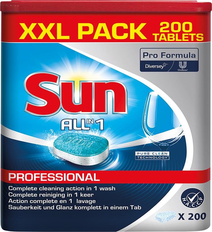 SUN Professional All-in-1 Tabs 200 Stück Produktbild img1 L