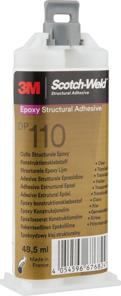 SW DP 110 2-K-EPX-System TRANSLUZENT 50ml Konstruktionsklebstoff 3M Produktbild img1 L