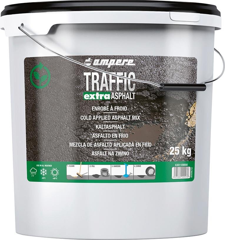Ein-Komponenten Kaltasphalt 25kg Eimer Traffic Asphalt Produktbild img1 L