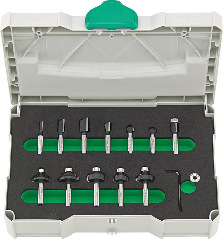 HW Profi-Schaftfräsersatz12-teilig im Systainer FORTIS Produktbild img1 L