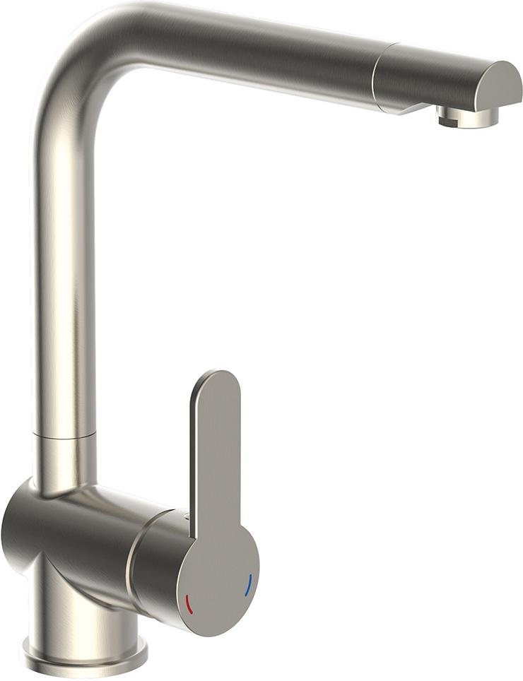 Spültischarmatur HD RIO Edelstahloptik Produktbild img1 L