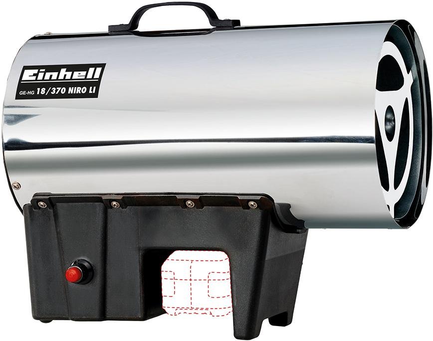 Akku-Heißluftgenerator GE-HG 18/370 Niro Li-SoloBeschaffungsartikel Produktbild img1 L