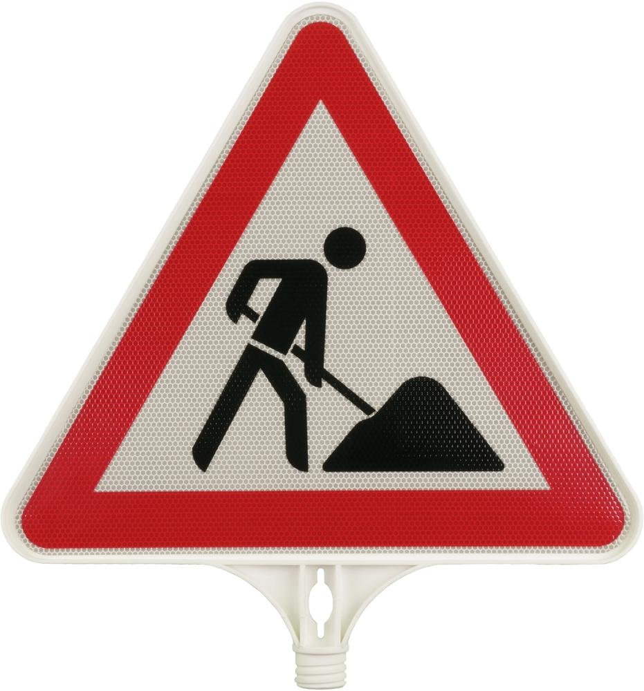 Warnschilder für Verkehrsleitkegel Produktbild img2 L