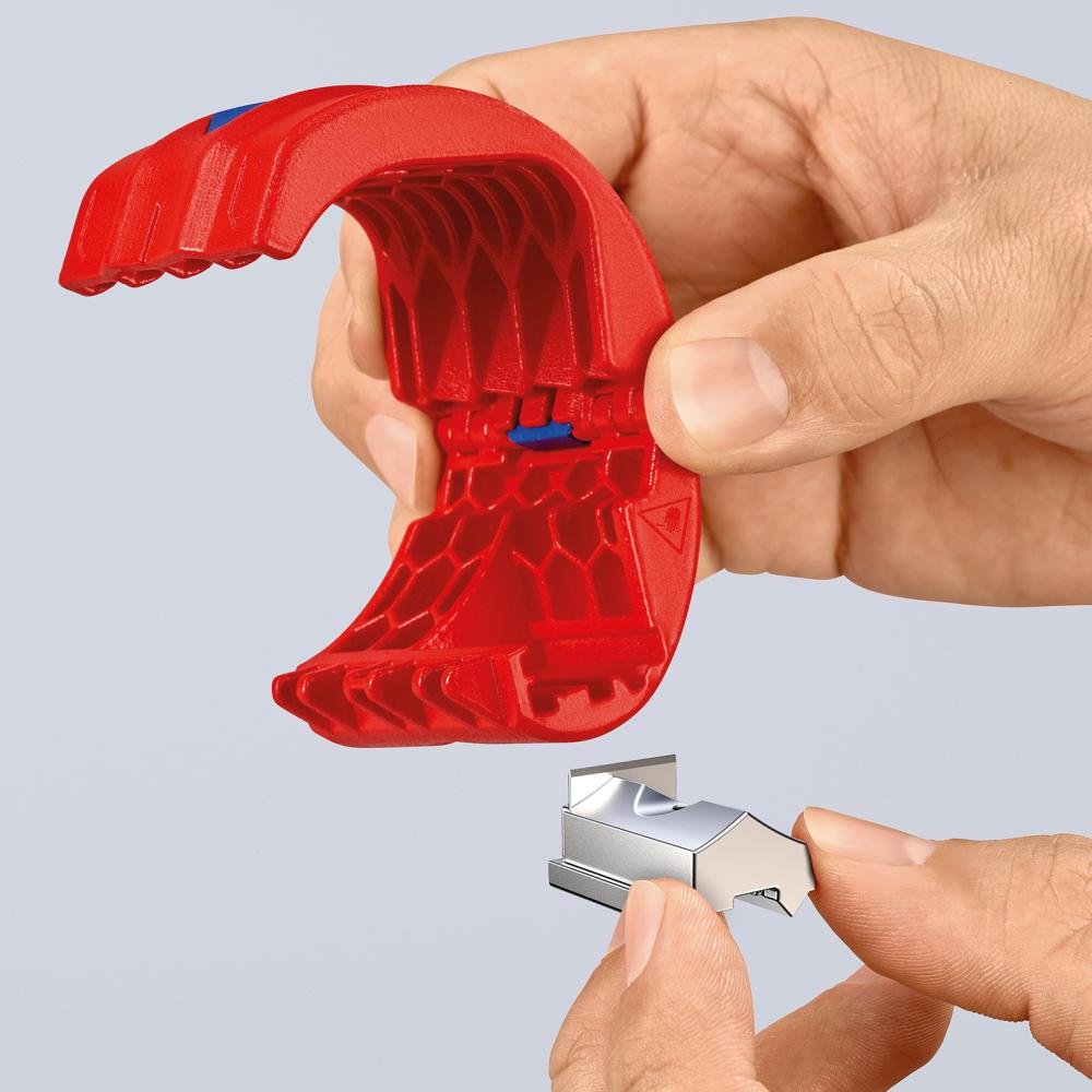 Kunststoffrohr-Schneider für Rohre 20-50mm und Tropfhülsen KNIPEX Produktbild img4 L