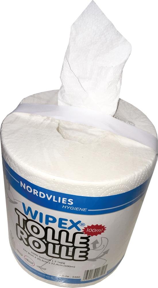 WIPEX TOLLE ROLLE 2-lagighochweiß 20,3 x 22,4 cm Produktbild img2 L