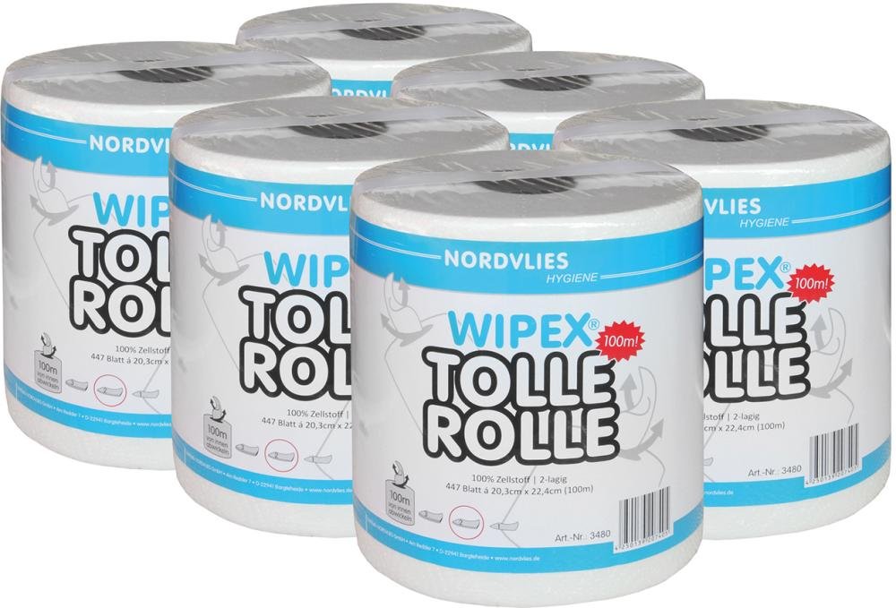WIPEX TOLLE ROLLE 2-lagighochweiß 20,3 x 22,4 cm Produktbild img3 L