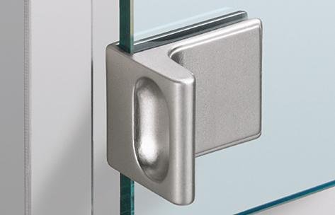 Glastürgriff,25314,ZDG matt vernickelt Produktbild img1 L