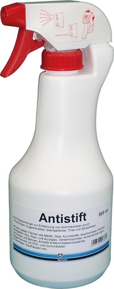 Antistift Farbentferner Flasche 500 ml 1 Sprühkopf inkl. Kennzeichnungsfrei diamant Produktbild img1 L
