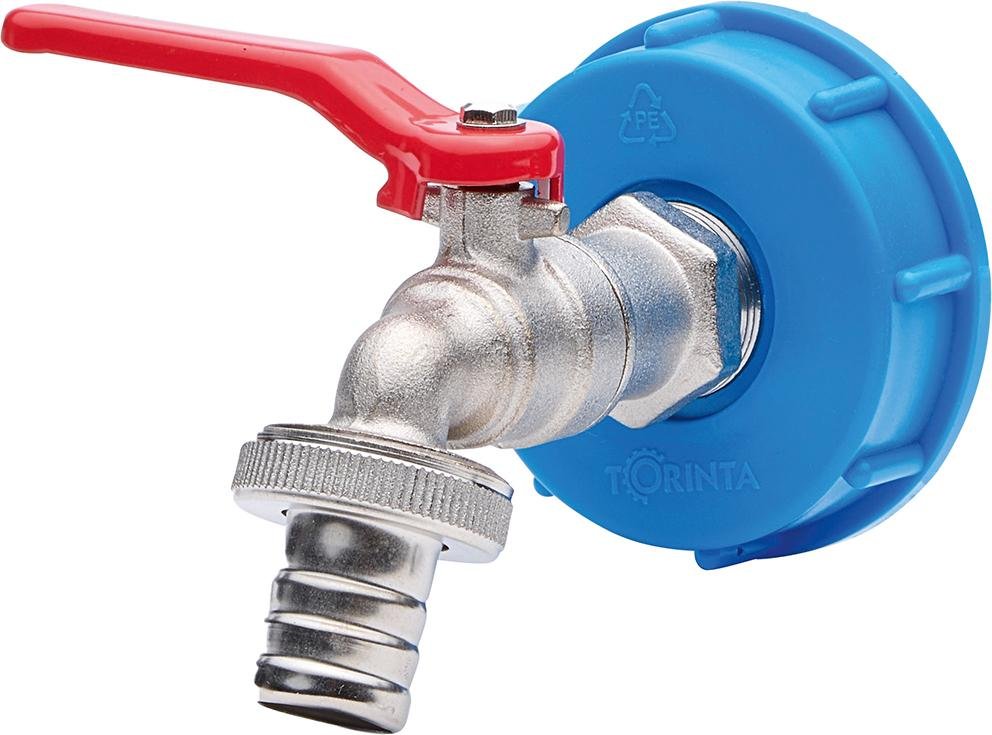 Kugelauslaufventil Profi mit IBC-Adapter Sx60, Tülle 3/4" Produktbild img1 L