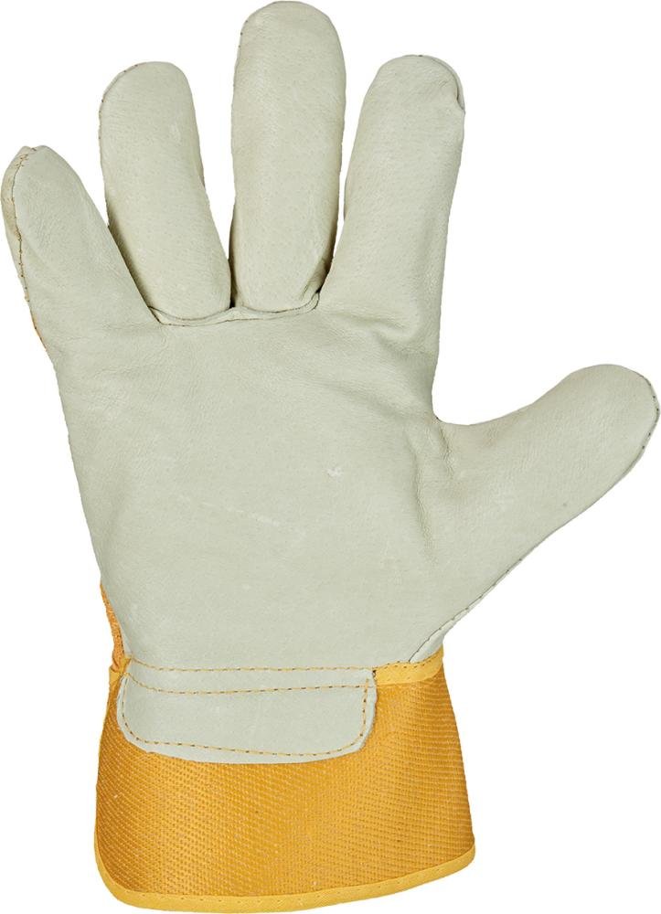 Handsch.Elephant,Schweinsleder, gelb Produktbild img2 L