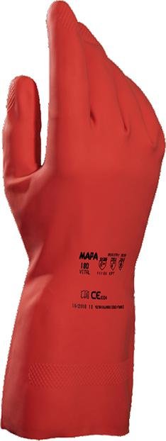 Chemikalienschutzhandschuh Vital 180 Produktbild img2 L