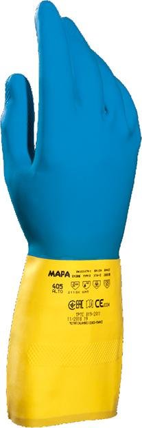 Chemikalienschutzhandschuh Alto 405 Produktbild img2 L