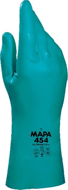 Chemikalienschutzhandschuh Ultranitril 454 Produktbild img2 L