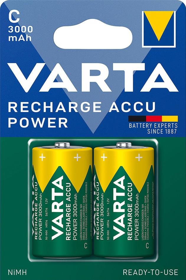 Batterie RECHARGEABLE Akku C 3000mAh VARTA Produktbild img1 L