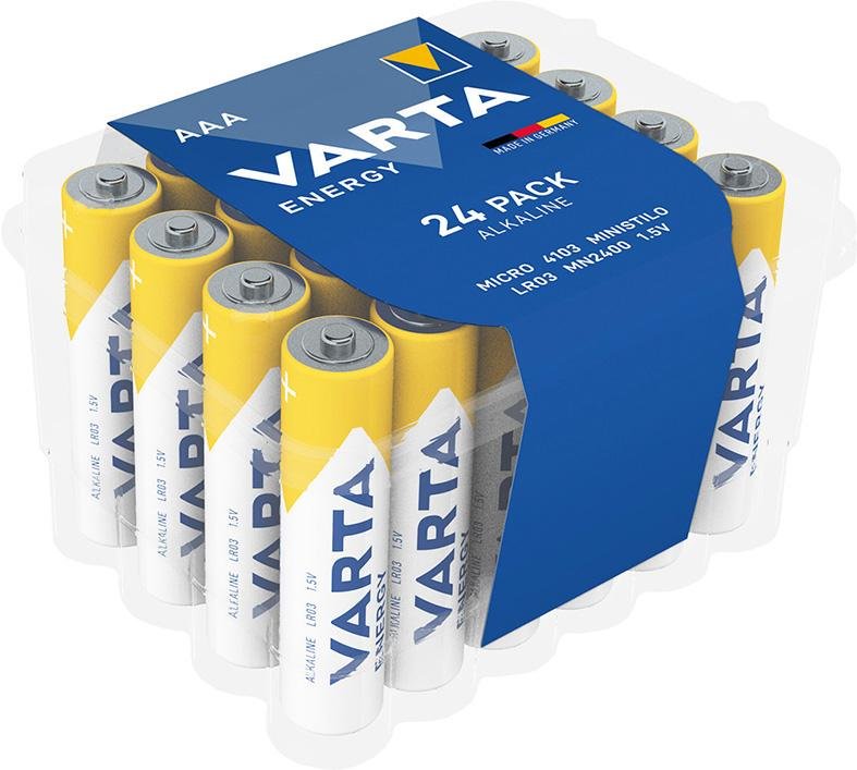 Batterie Energy AAA 24er Box VARTA Produktbild img1 L
