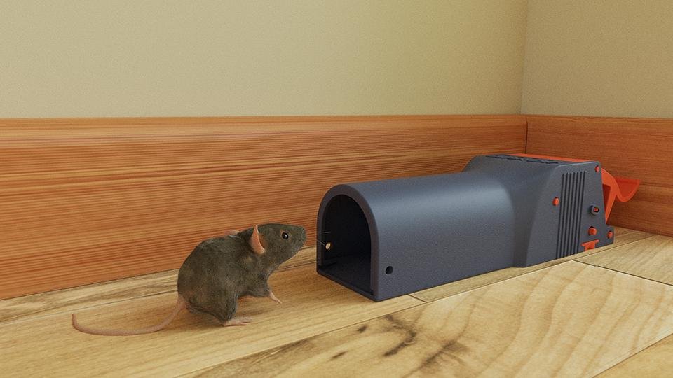 Mausefalle NoSeeNoTouch inkl. Köder SuperCat Swissinno Solution Produktbild img8 L