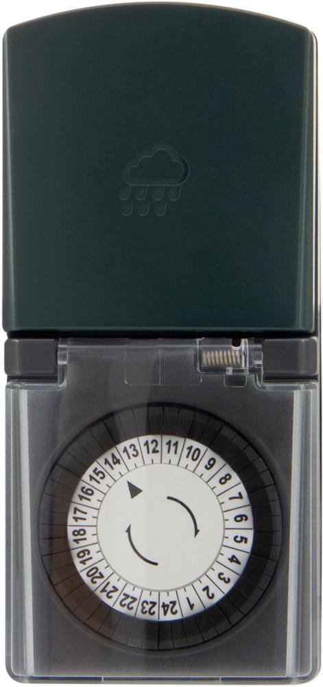 Zeitschaltuhr mechanisch Außen anthrazit-grün REV REV Produktbild img1 L