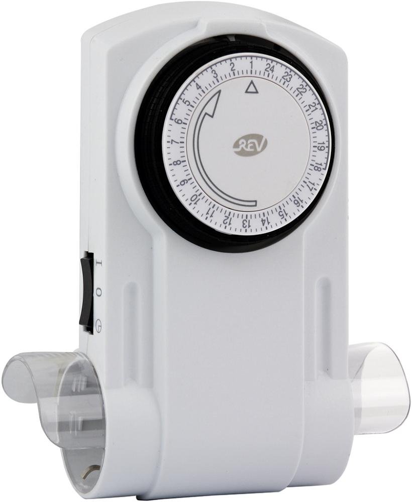 Zeitschaltuhr mechanisch Twintime weiss REV REV Produktbild img1 L