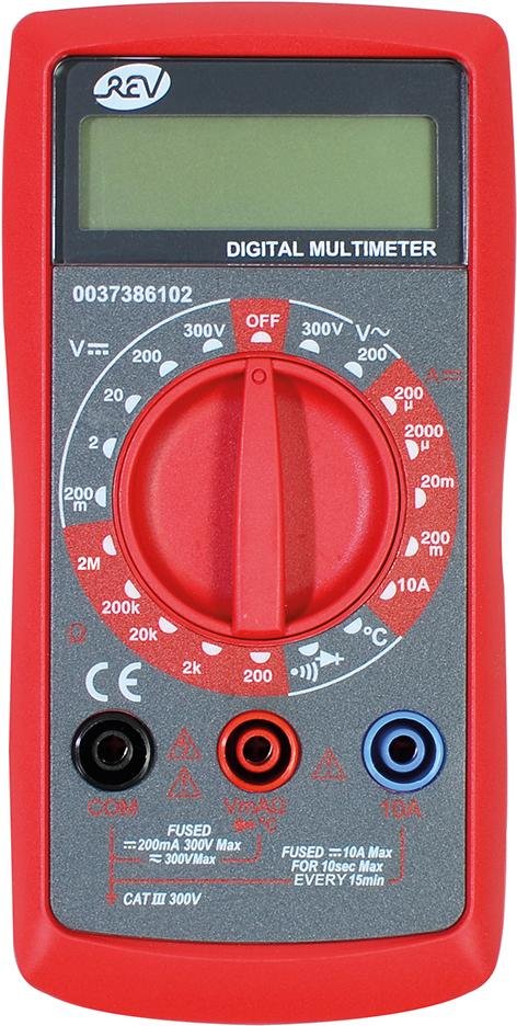 Digital-Vielfachmessgerätmit Temperaturmessung REV REV Produktbild img1 L