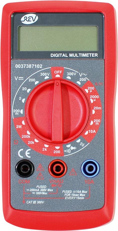 Digital-Vielfachmessgerätrot REV REV Produktbild img1 L