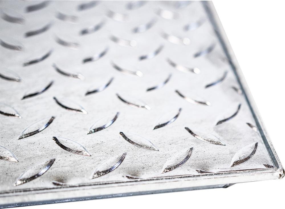 Schachtabdeckung schwarz 80x80cm begehbar Produktbild img1 L