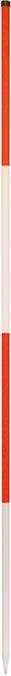 Baufluchtstab 2m, Stahl, Spitze Rund, Teilung alle 50cm, rot beginnend Produktbild img1 L