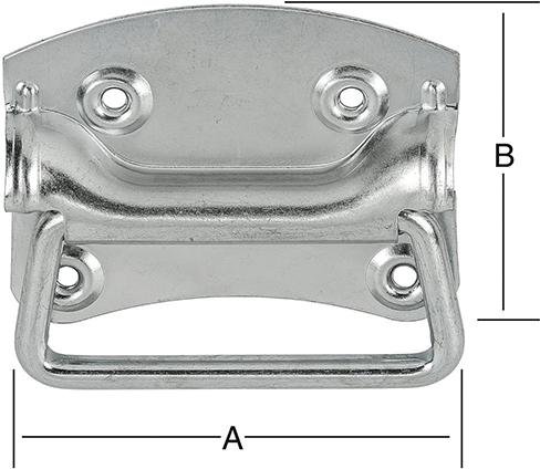 Kistengriff 135X105mm verz. VORMANN Produktbild img1 L