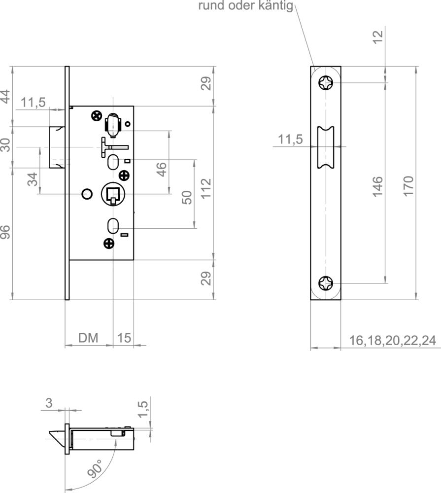 Rohrrahmenschloss Serie 02 FSk Produktbild img2 L