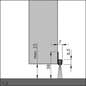 IBS 39, z. schrauben Alu silber, BH20mm DIY Progr.,L 1000mm Produktbild img2 L
