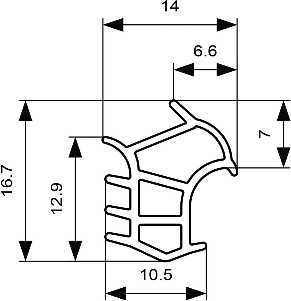 Stahlzargendichtung K2652, DIY-Programm Produktbild img2 L