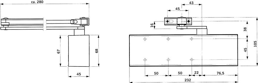 Türschließer TS 72 Classic Line Produktbild img2 L